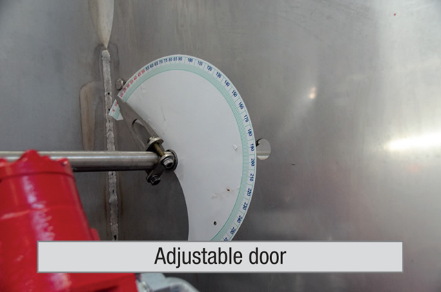 Adjustable door