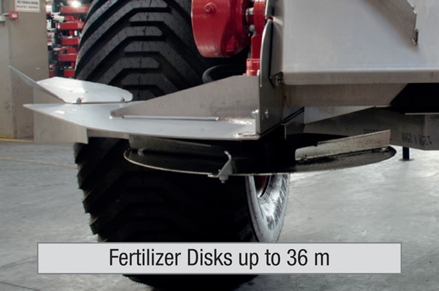 Fertilizer Disks Up to 36 m