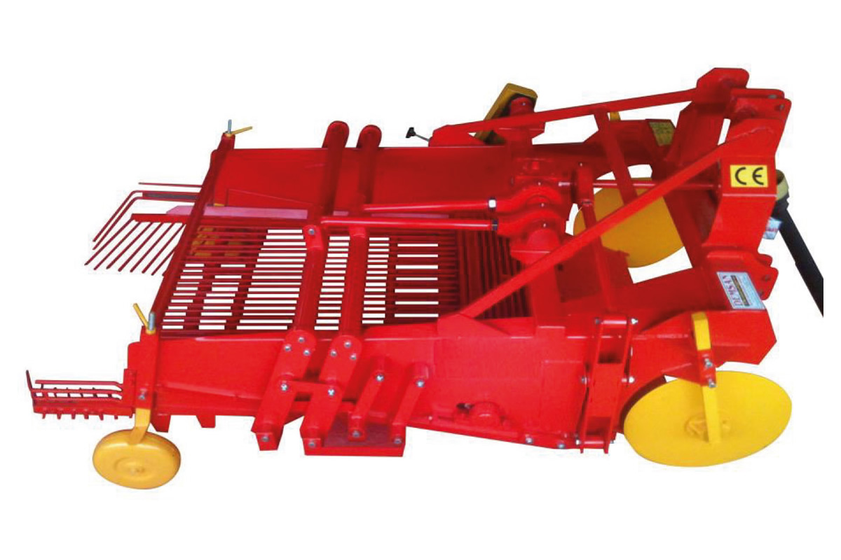 2 rows Potato Harvester Machine with pallet and sieve system (Bigger Type)