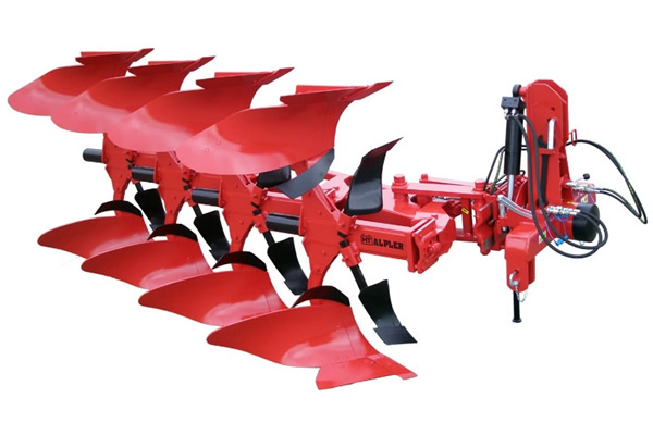 Reversible Plough With Hydroulic Safety