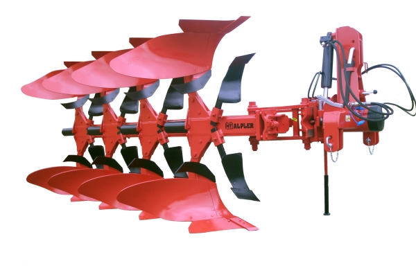 Reversible Plough With Hydroulic Safety